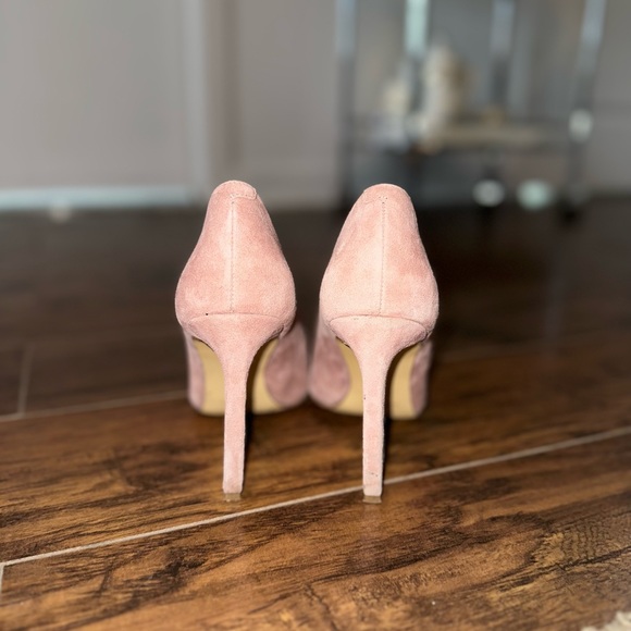 Velvet Nine West high heels in pink. Size 8 - Picture 2 of 3